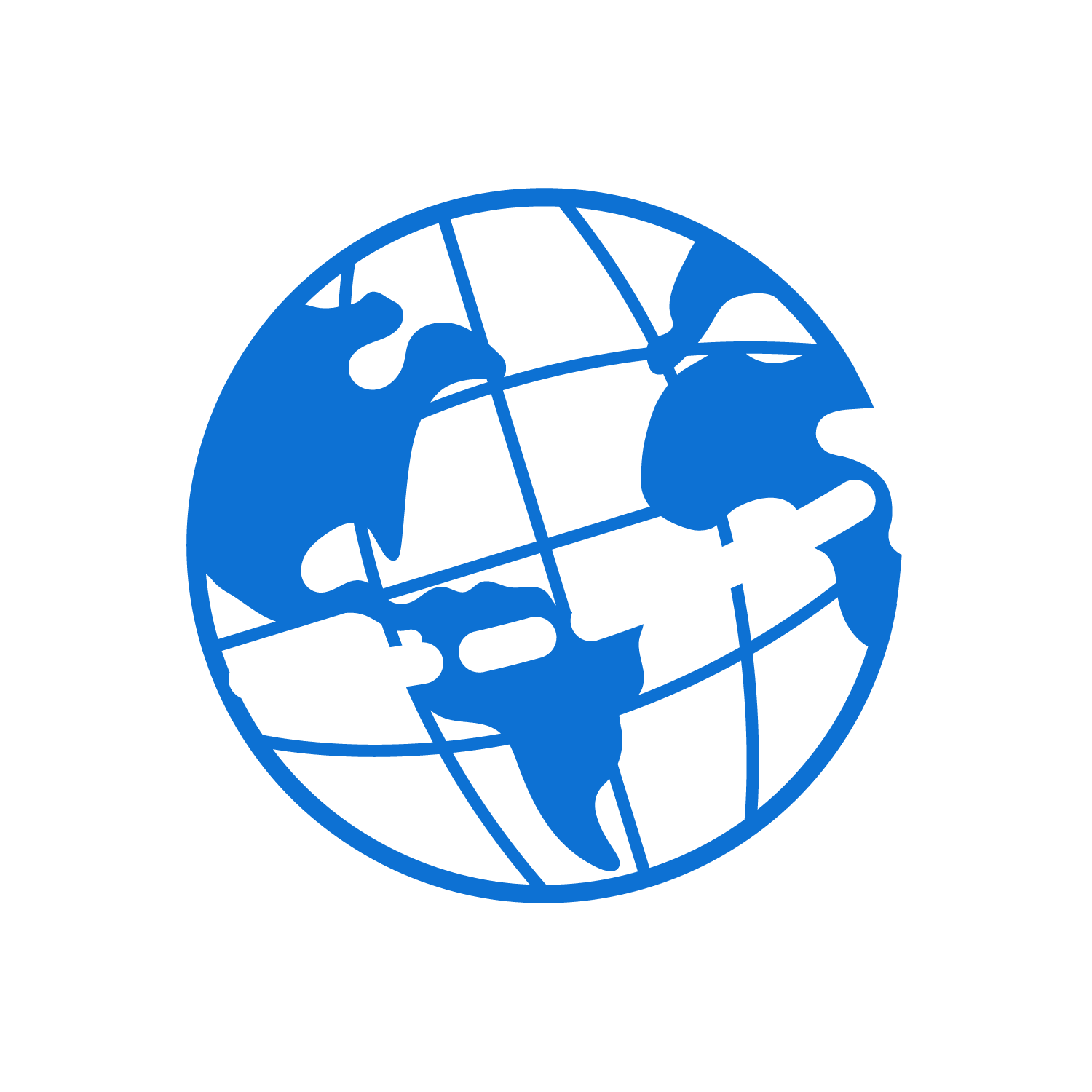 Student Christian Fellowship logo with a world map and an arrow going around it.